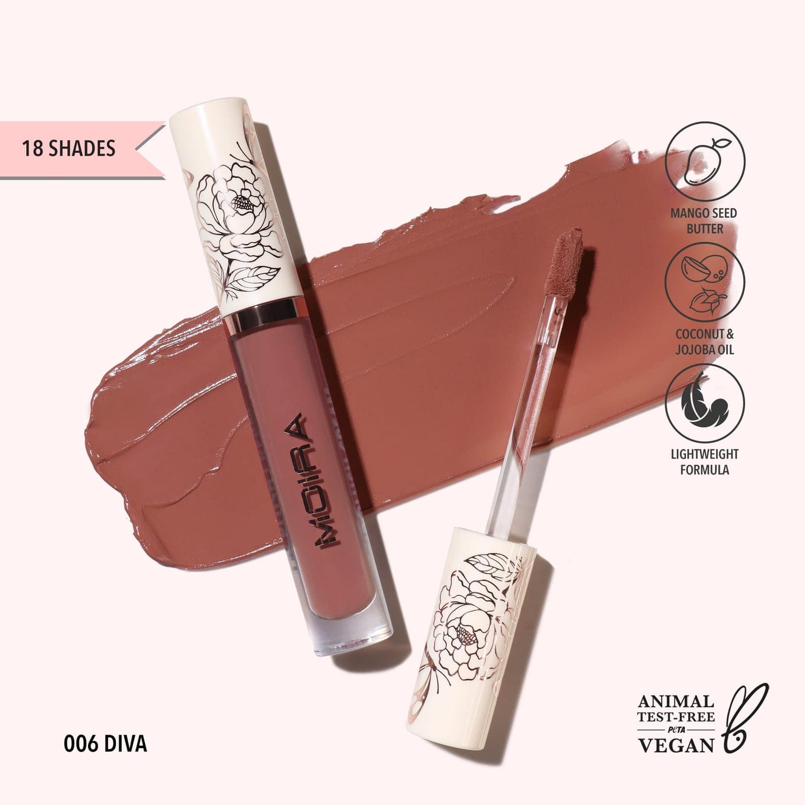 MOIRA Lip Plush Cream (006, Diva)