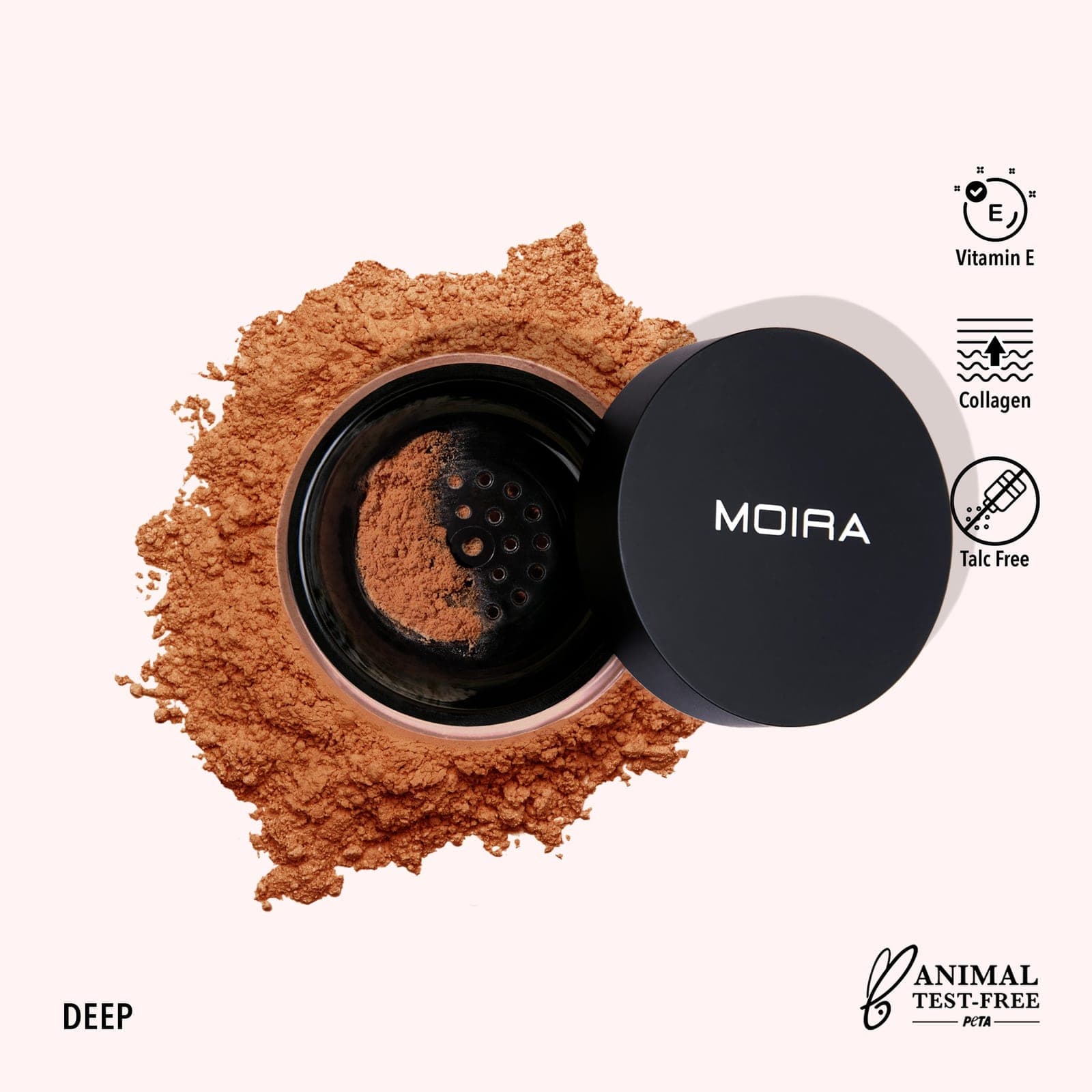 MOIRA Loose Setting Powder (004, Deep)