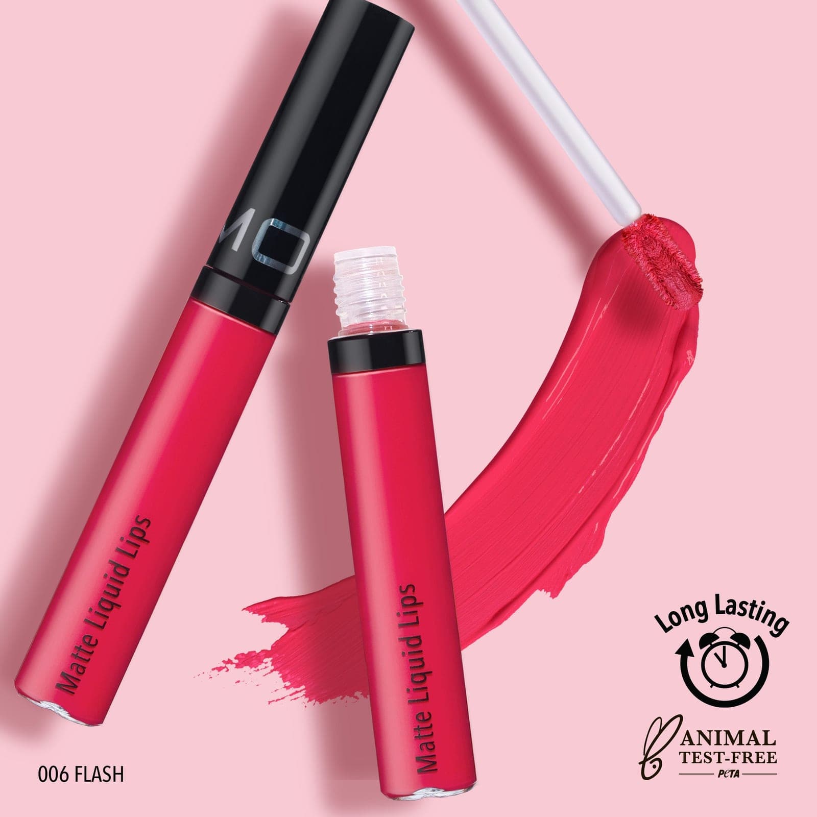 MOIRA Matte Liquid Lips (006, Flash)